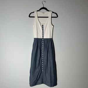 GAP Two-Tone Sleeveless Dress